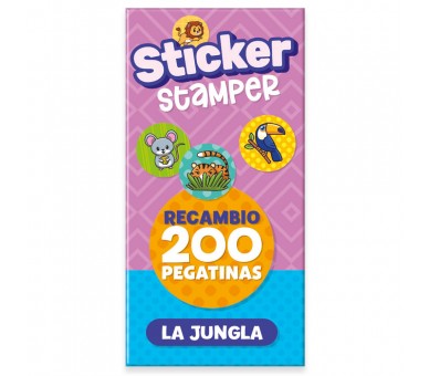 Recambio Sticker Stamper Jungla