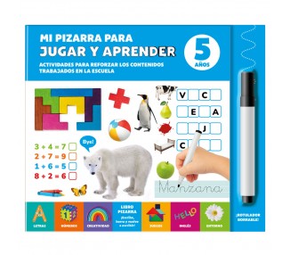 Mi Pizarra para Jugar y Aprender 5 Años español
