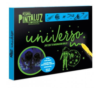 Pizarra Pintaluz Universo español