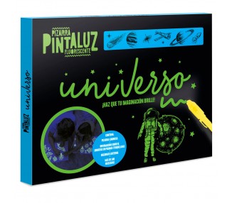 Pizarra Pintaluz Universo español