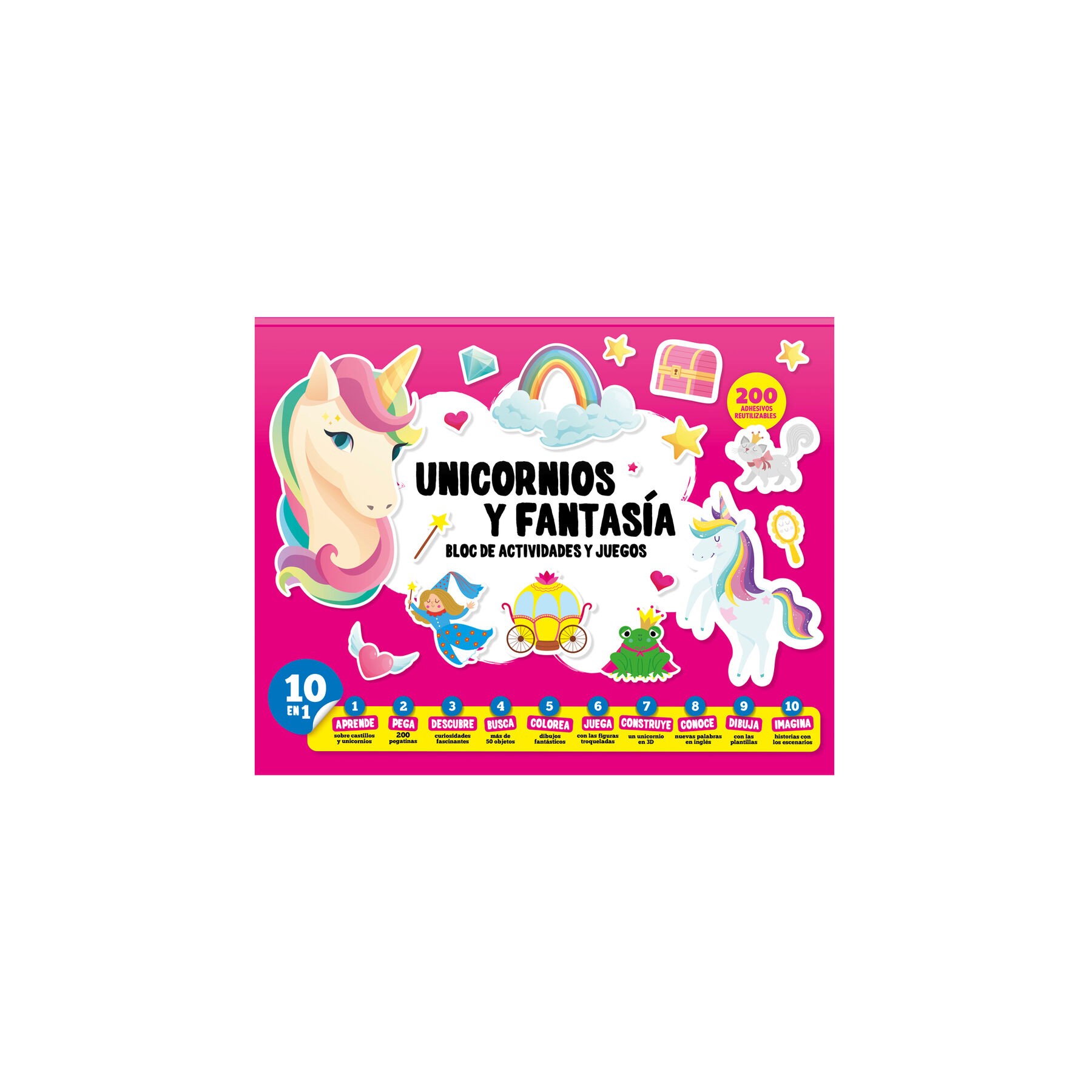 Bloc Actividades Unicornios y Fantasia