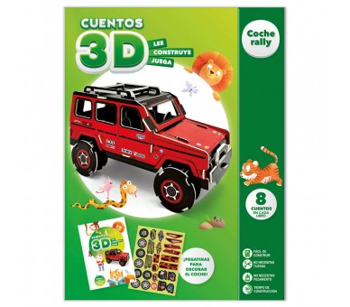 Cuento Imaginar y Consruir 3D Coche Rally español