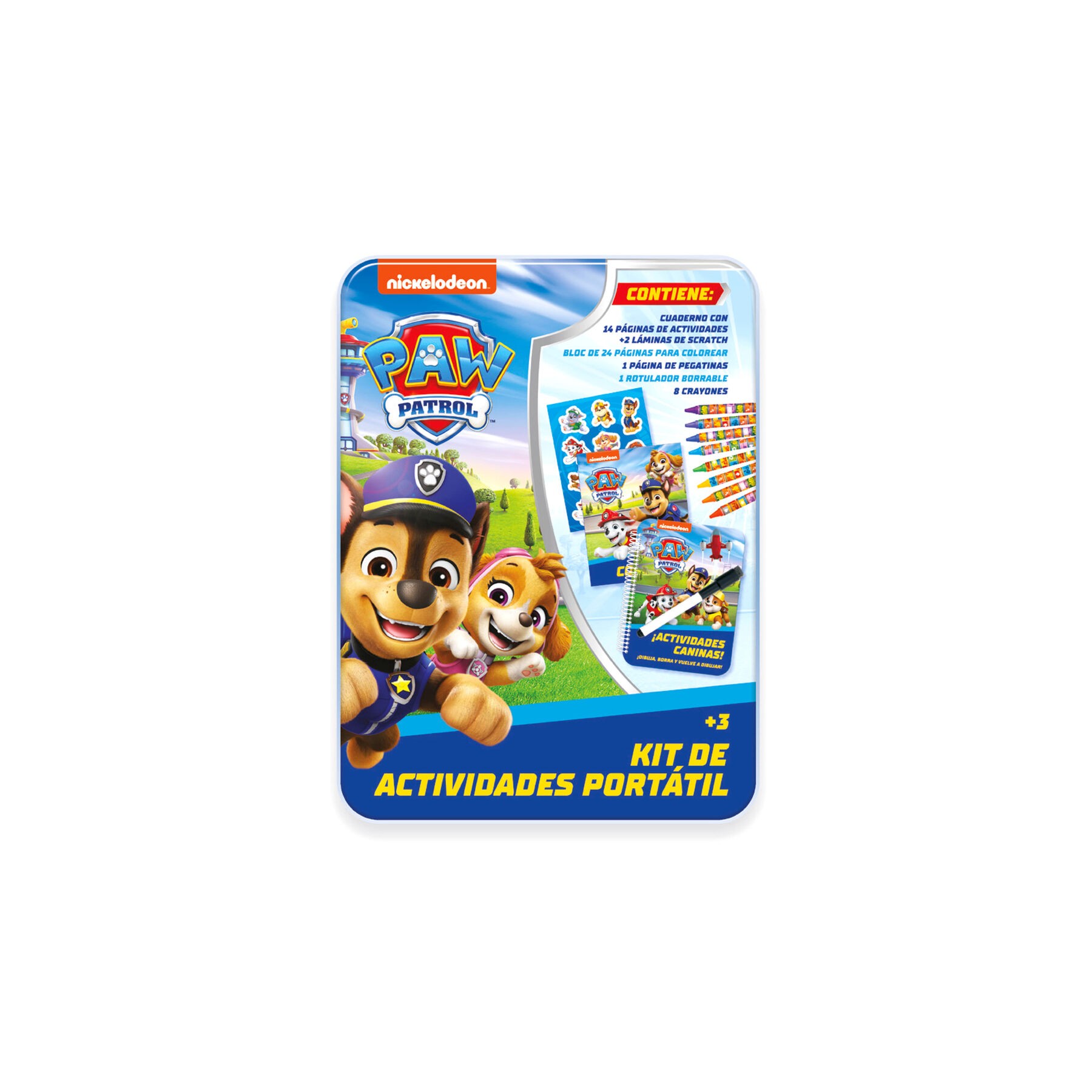 Kit Actividades Portatil Patrulla Canina Paw Patrol español