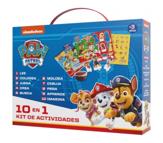 Maletin Actividades 10 en 1 Patrulla Canina Paw Patrol español