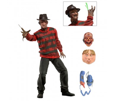 Figura articulada Ultimate Freddy Krueger 30th Anniversary Pesadilla en Elm Street 18cm