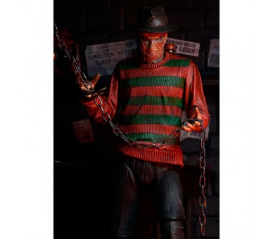 Figura articulada Ultimate Freddy Krueger 30th Anniversary Pesadilla en Elm Street 18cm