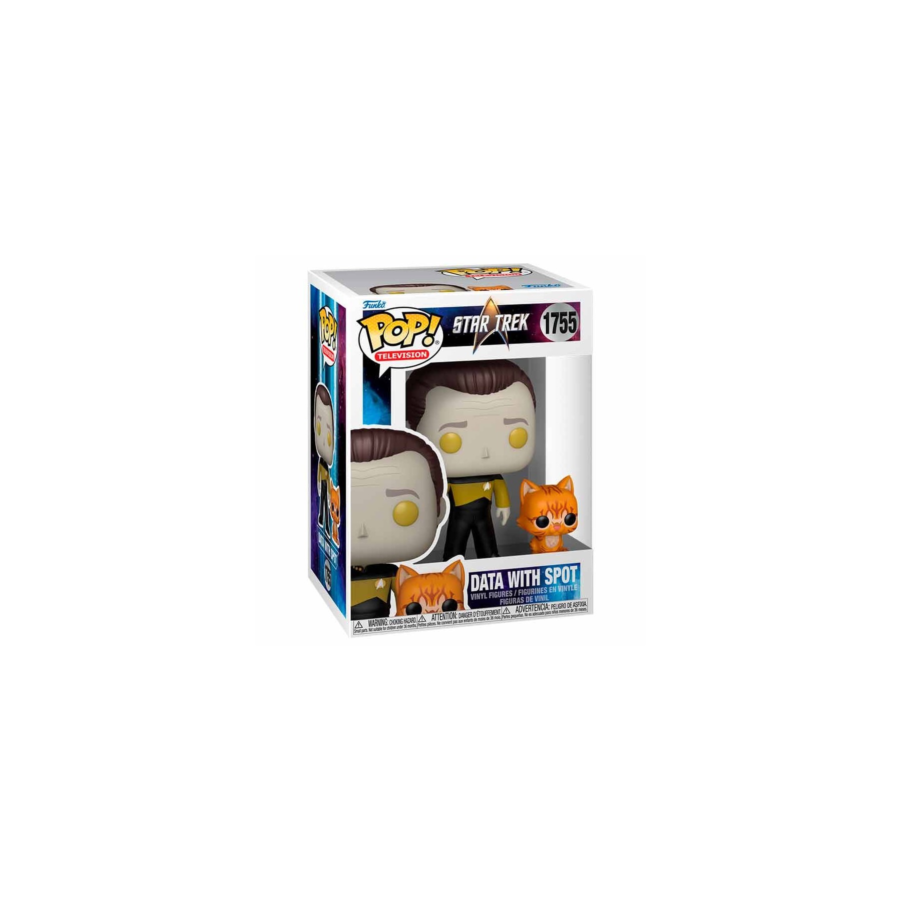 Figura POP Star Trek Data with Spot