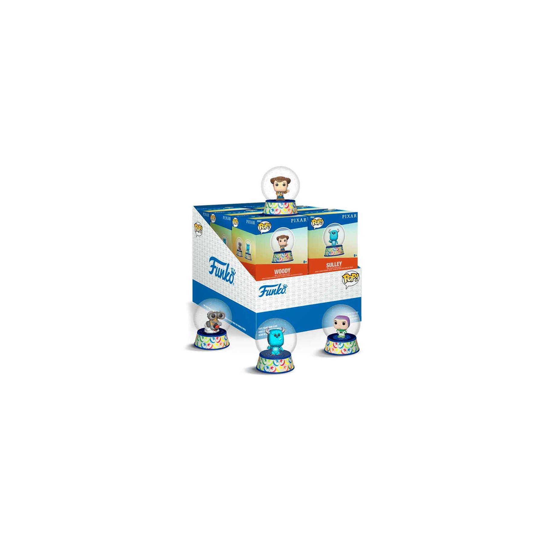 Figura Mystery Mini Bola de Nieve Disney Pixar surtido