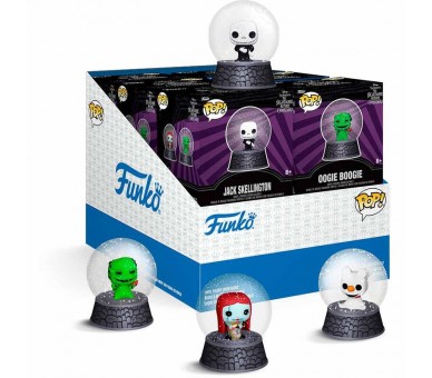 Figura Mystery Mini Bola de Nieve Disney Pesadilla Antes de Navidad surtido