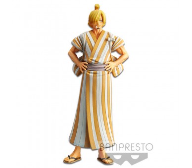 Figura Sanji Wanokuni The Grandline Men One Piece 17cm