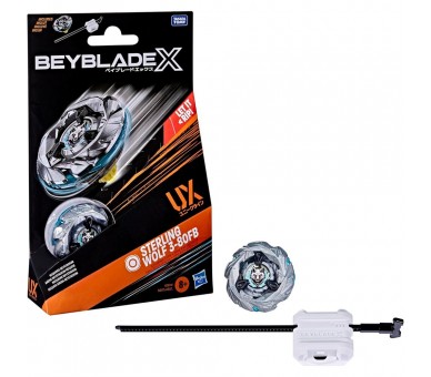 Kit inicial Sterling Wolf 3-80FB UX Beyblade X
