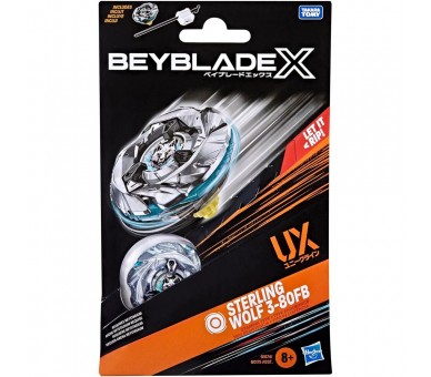 Kit inicial Sterling Wolf 3-80FB UX Beyblade X