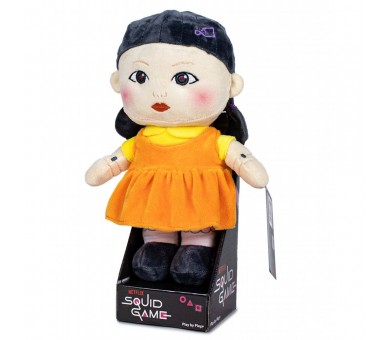 Peluche Muñeca El Juego del Calamar 28cm