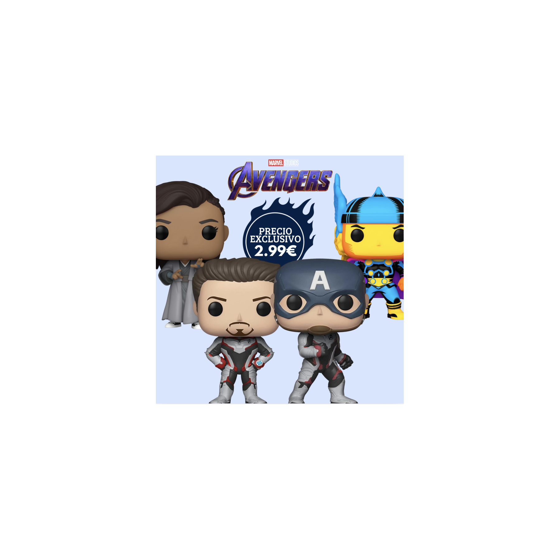 Pack oferta Funko POP Marvel Vengadores