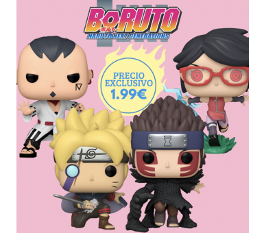 Pack oferta Funko POP Boruto
