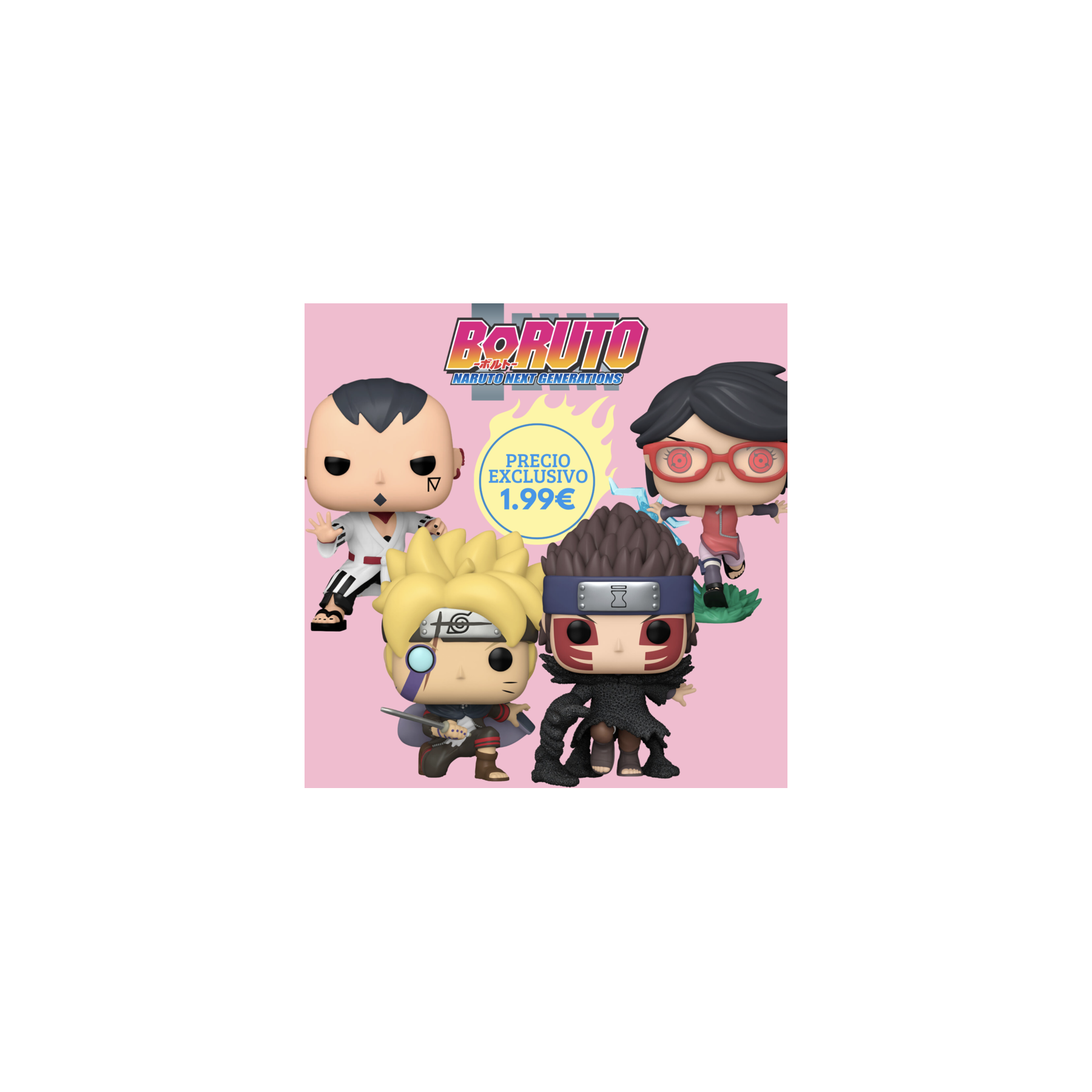 Pack oferta Funko POP Boruto