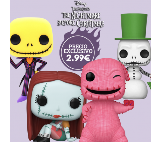 Pack oferta Funko POP Pesadilla Antes de Navidad