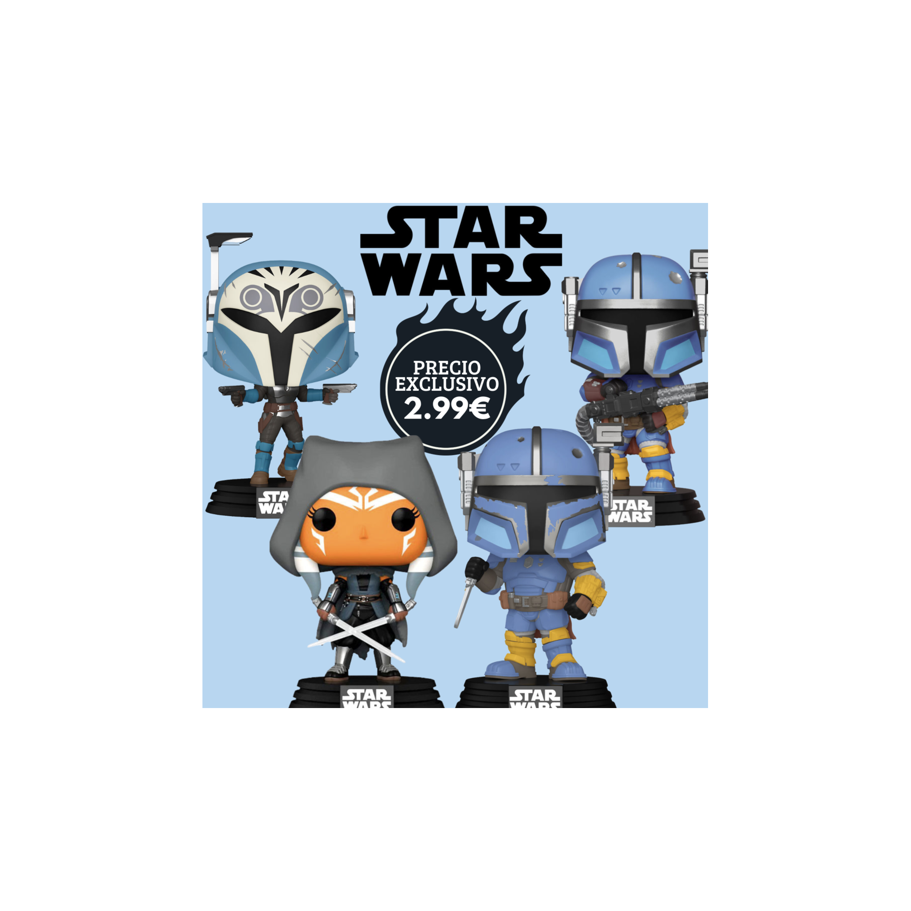 Pack oferta Funko POP Star Wars