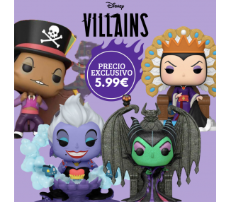 Pack oferta Funko POP Villanas Disney