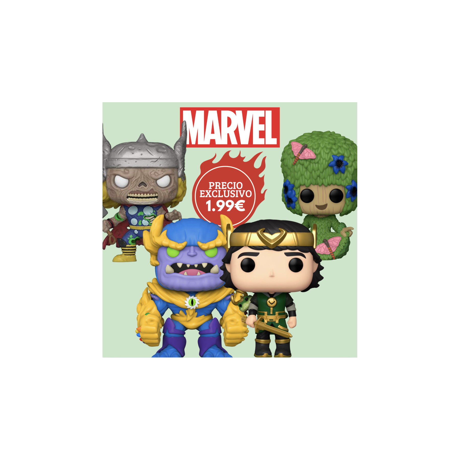 Pack oferta Funko POP Marvel
