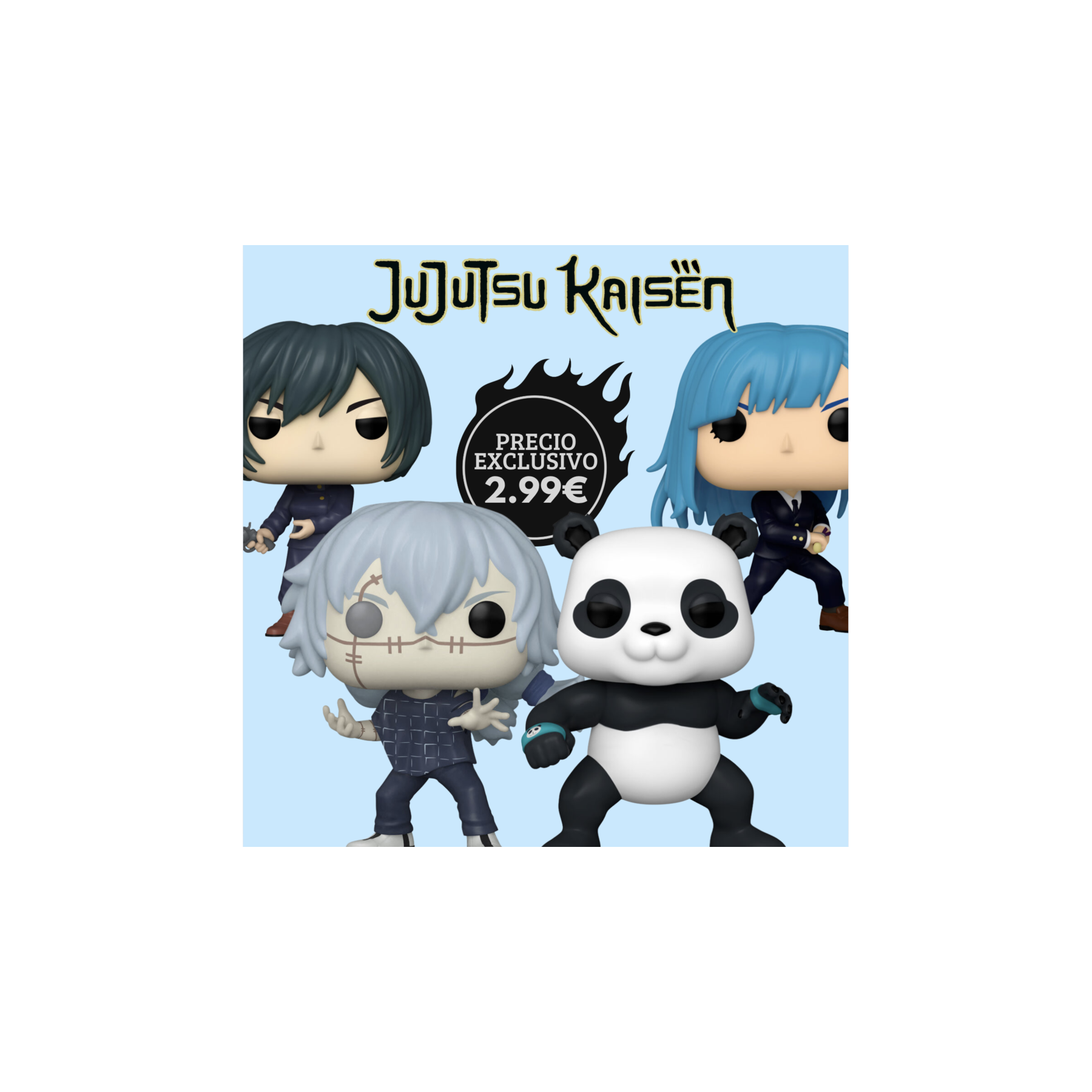 Pack oferta Funko POP Jujutsu Kaisen