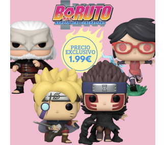 Pack oferta Funko POP Boruto
