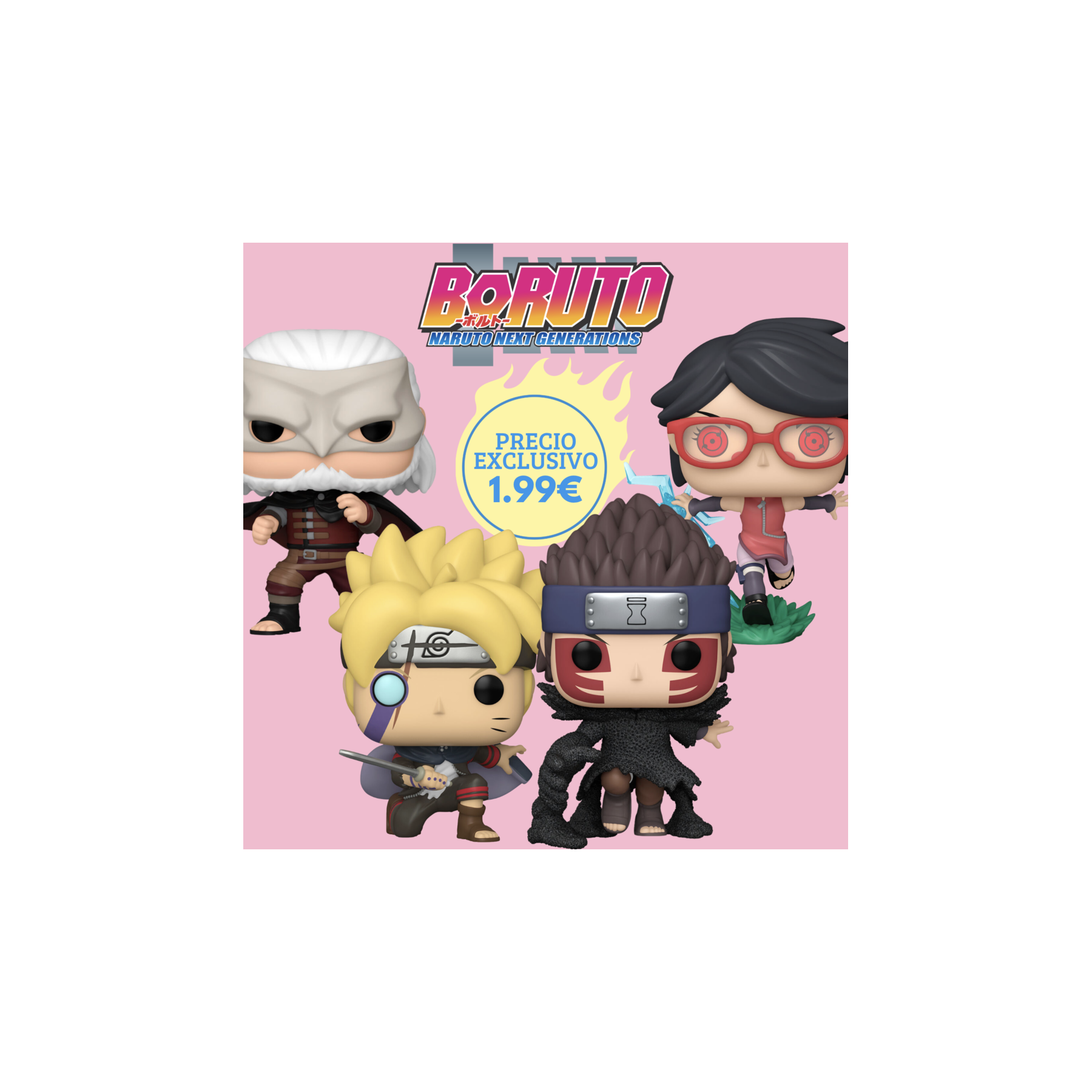 Pack oferta Funko POP Boruto