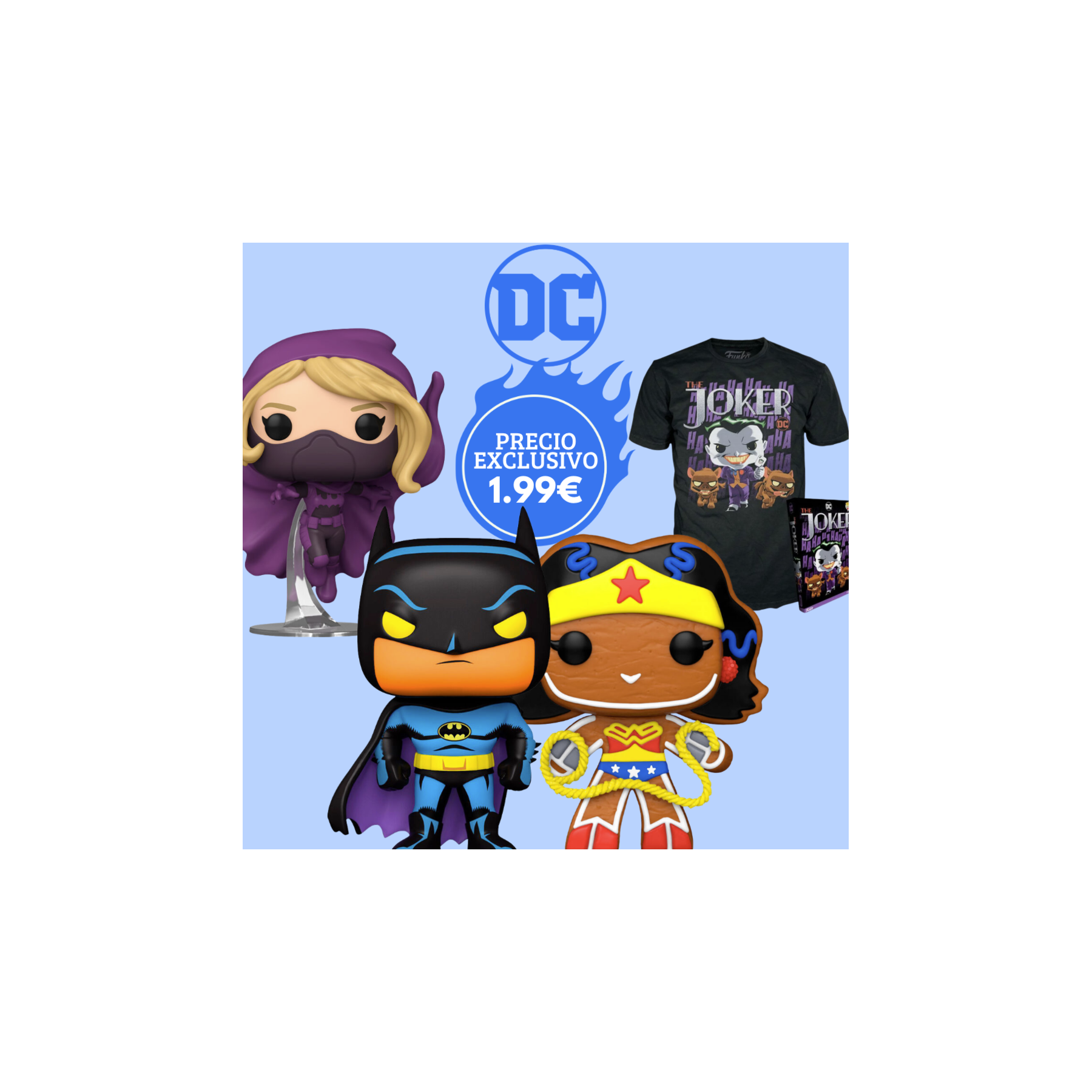 Pack oferta Funko POP DC Comics