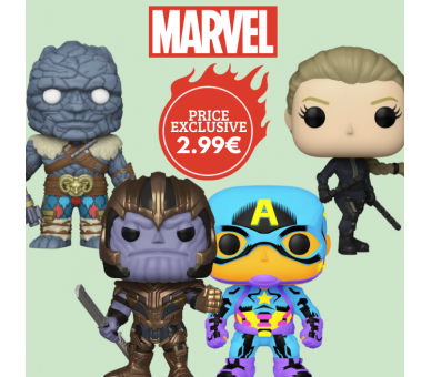 Pack oferta Funko POP Marvel
