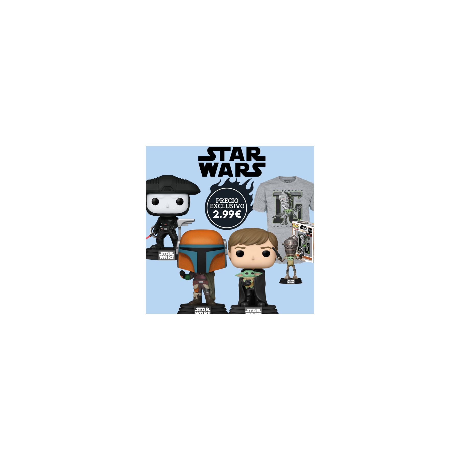 Pack oferta Funko POP Star Wars