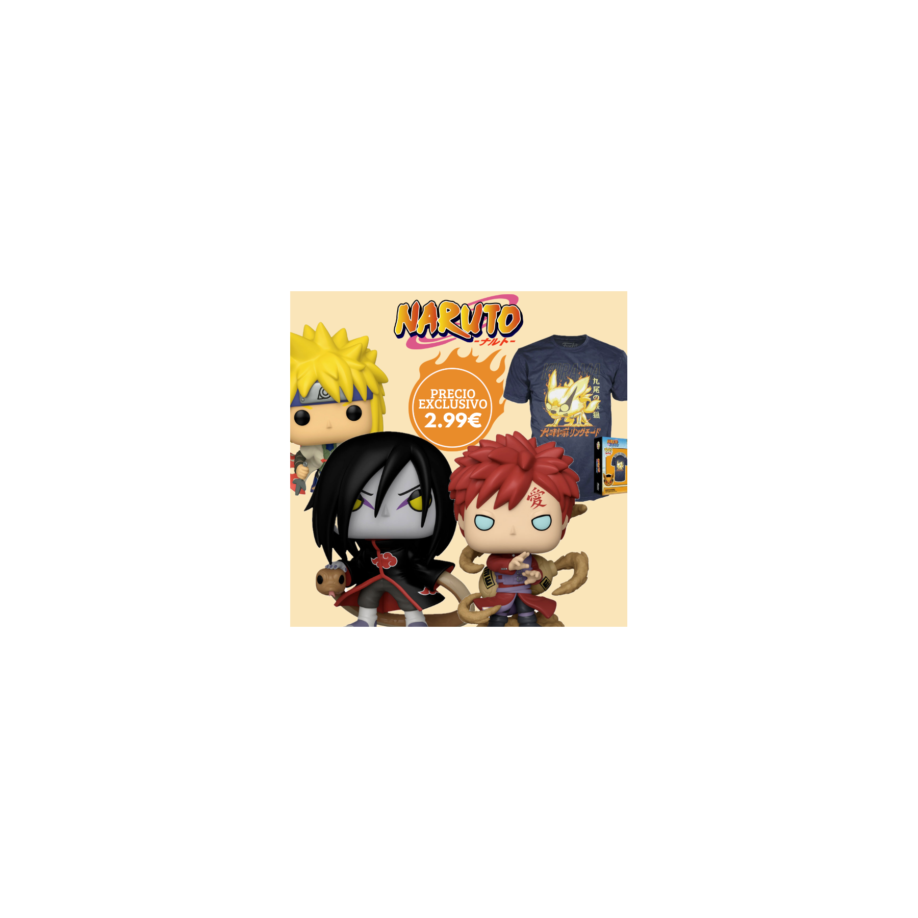 Pack oferta Funko POP Naruto