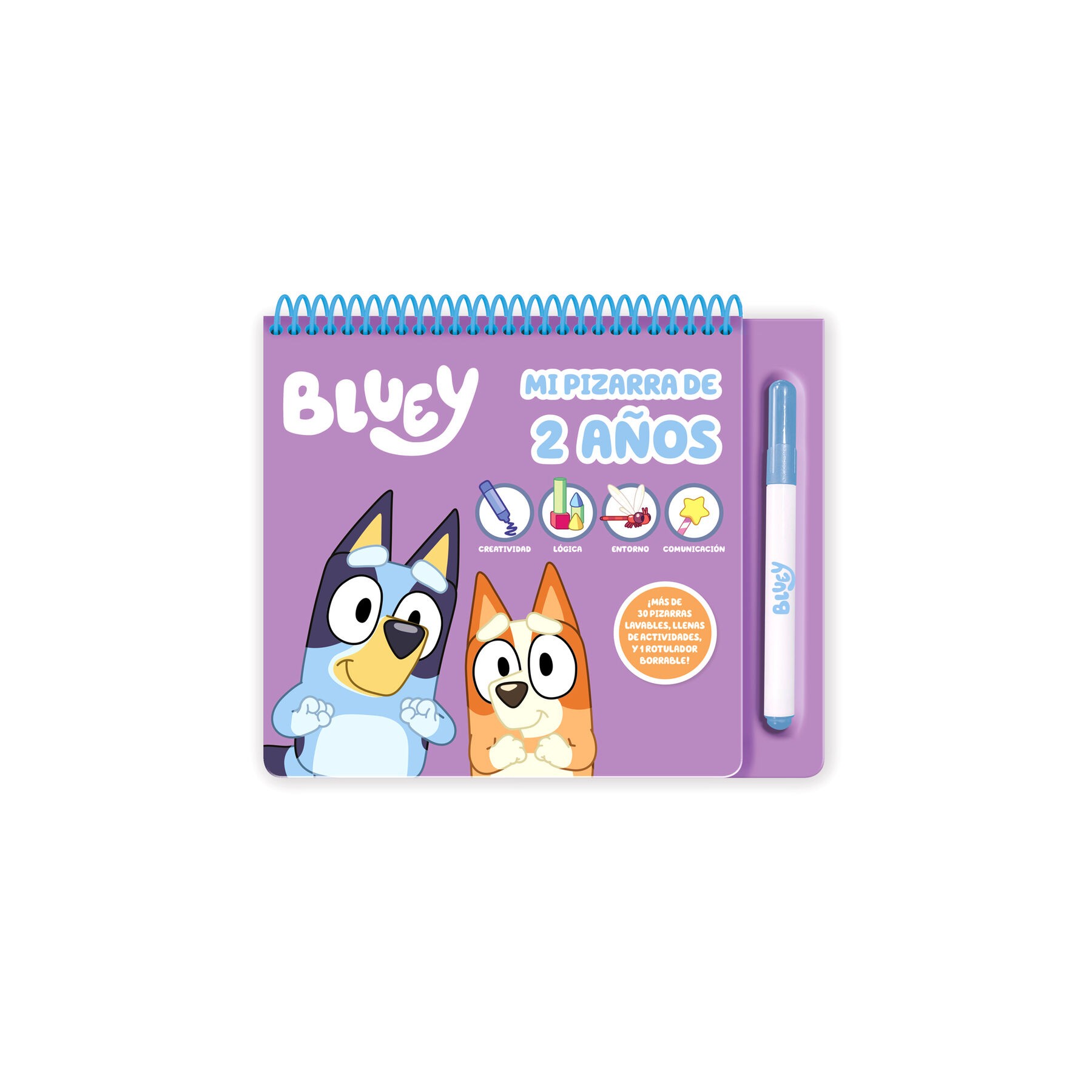 Mi Pizarra Actividades 2 Años Bluey español