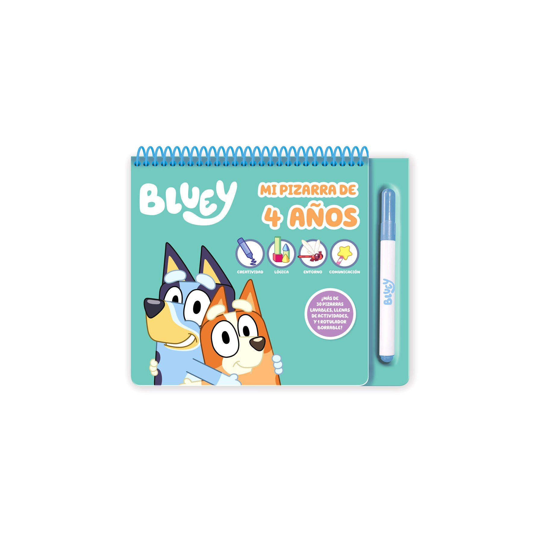 Mi Pizarra Actividades 4 Años Bluey español