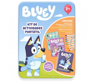 Kit Actividades Portatil Bluey español