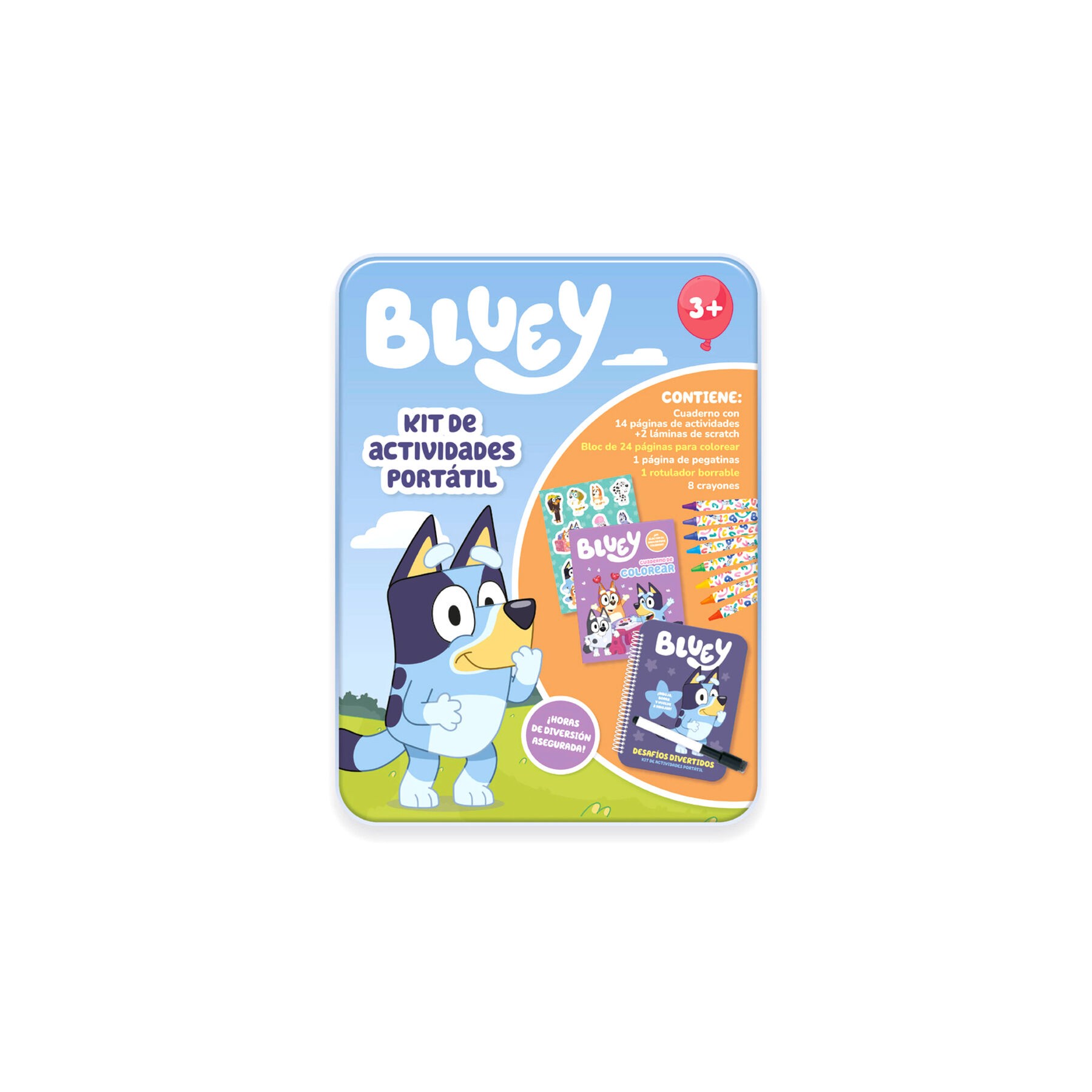 Kit Actividades Portatil Bluey español