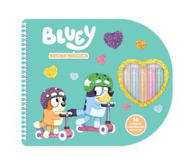 Libreta Arena Magica Bluey