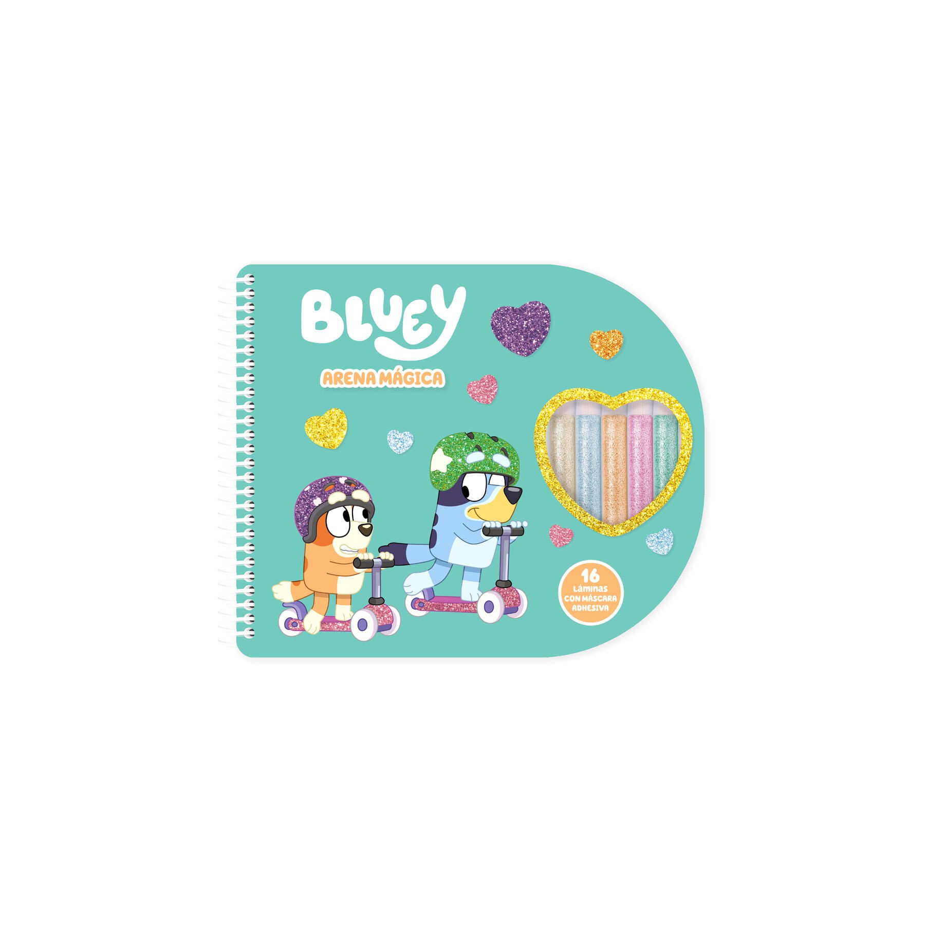 Libreta Arena Magica Bluey