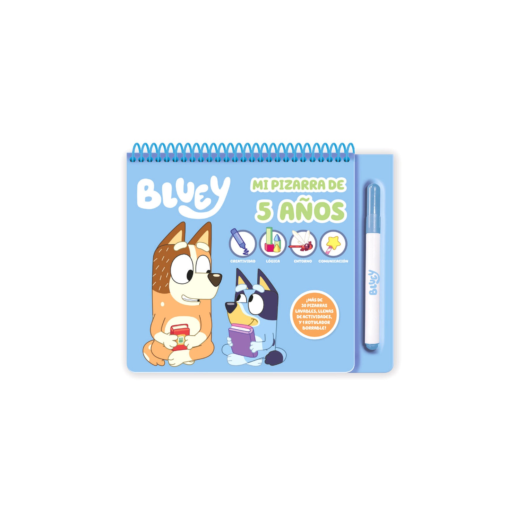 Mi Pizarra Actividades 5 Años Bluey español