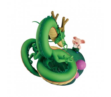 Figura Ichibansho Oolong & Shenron Dragon History II Dragon Ball 14cm