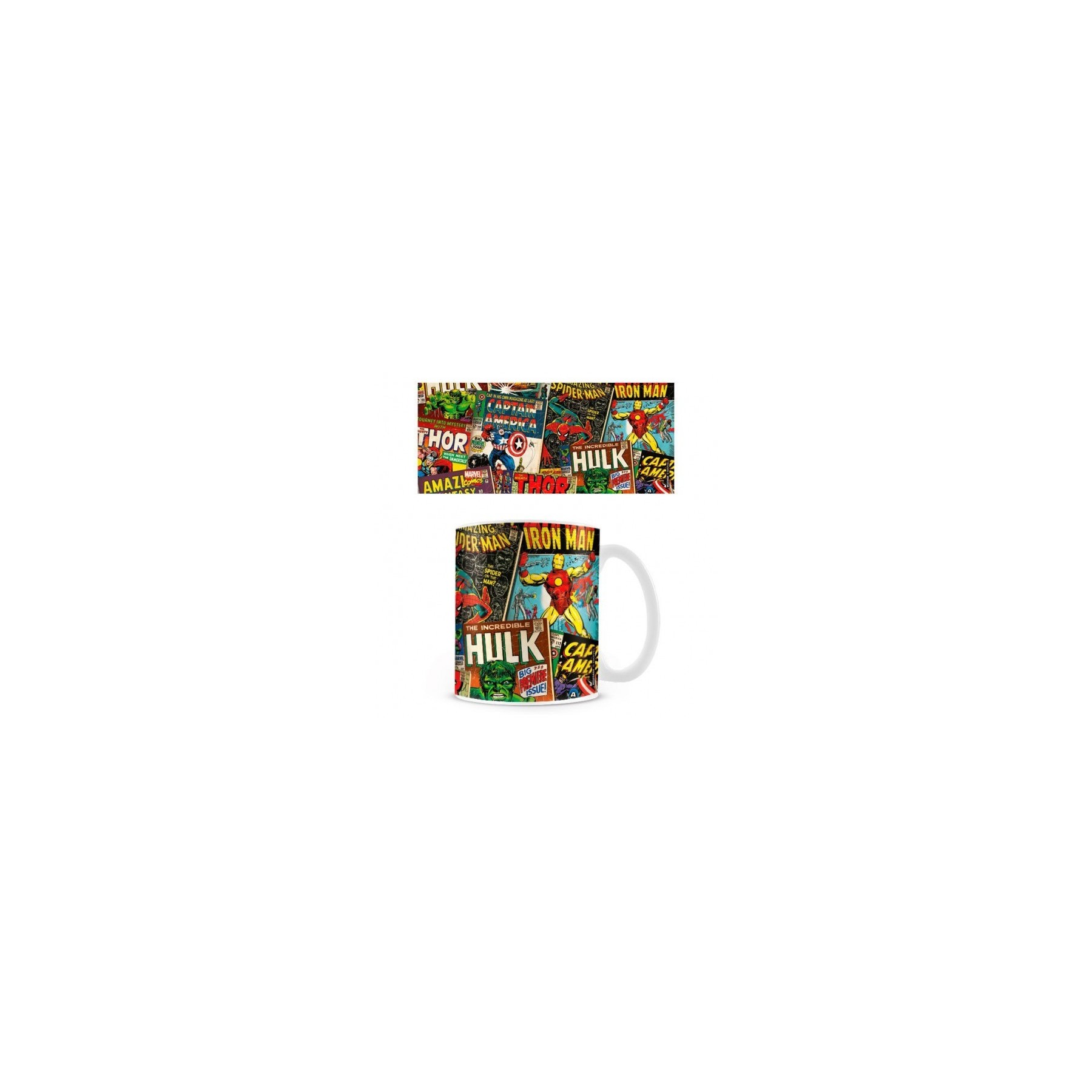 Taza Comics Marvel
