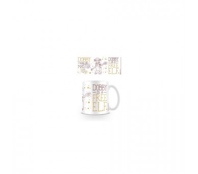 Taza Desayuno Harry Potter Dobby Elfo Libre