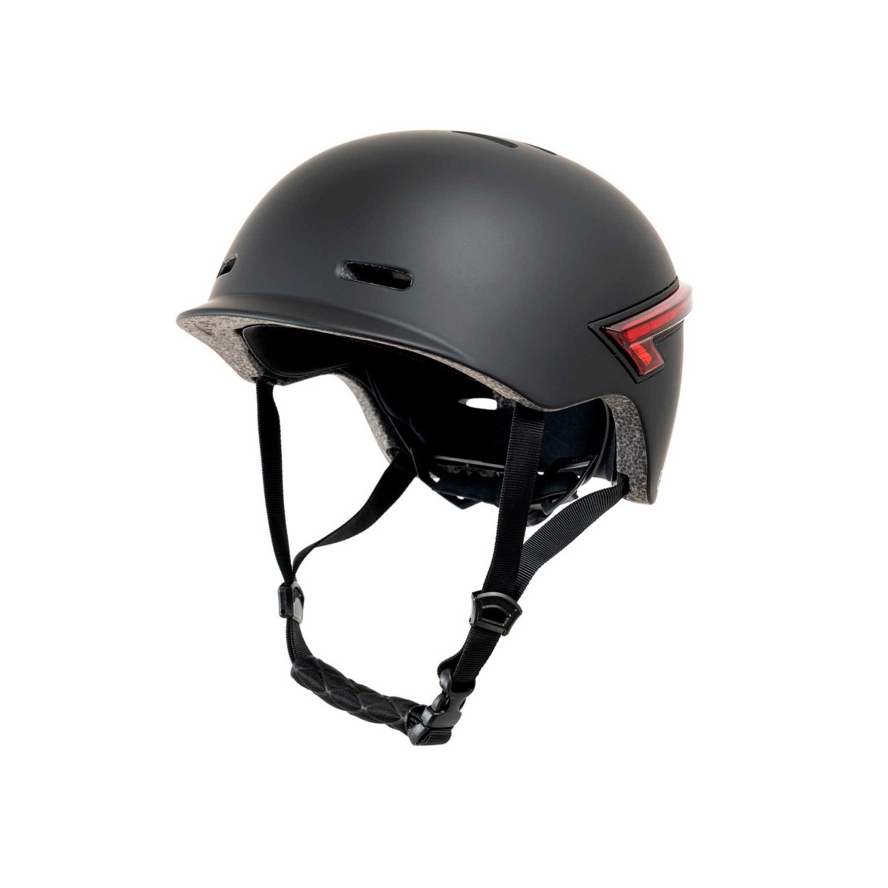 Casco Youin Homologado Color Negro Talla L/M Con Leds Y Tras