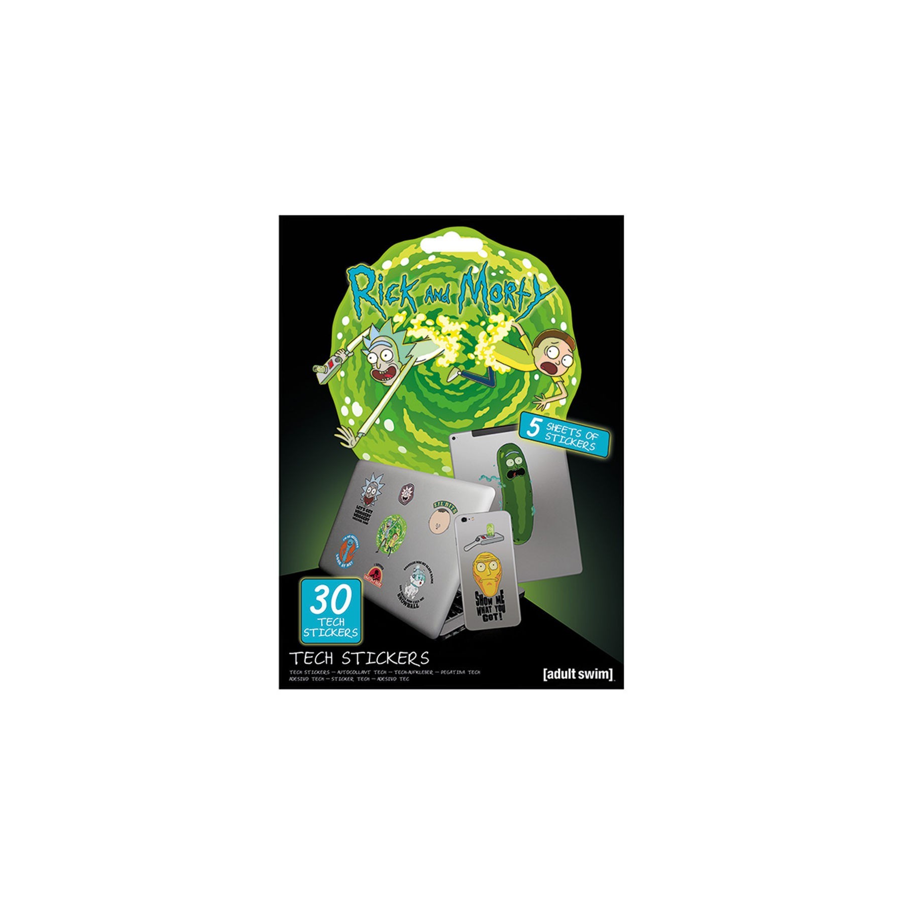 Pyr - Vinilos Decorativos Rick & Morty Aventuras