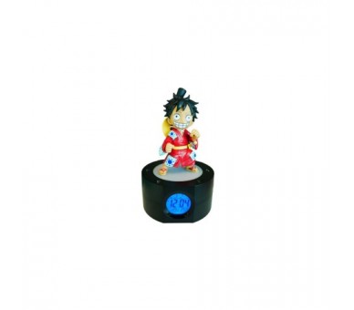 Lampara Reloj Despertador One Piece Luffy