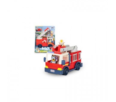Camion Bomberos + Figuras Bluey