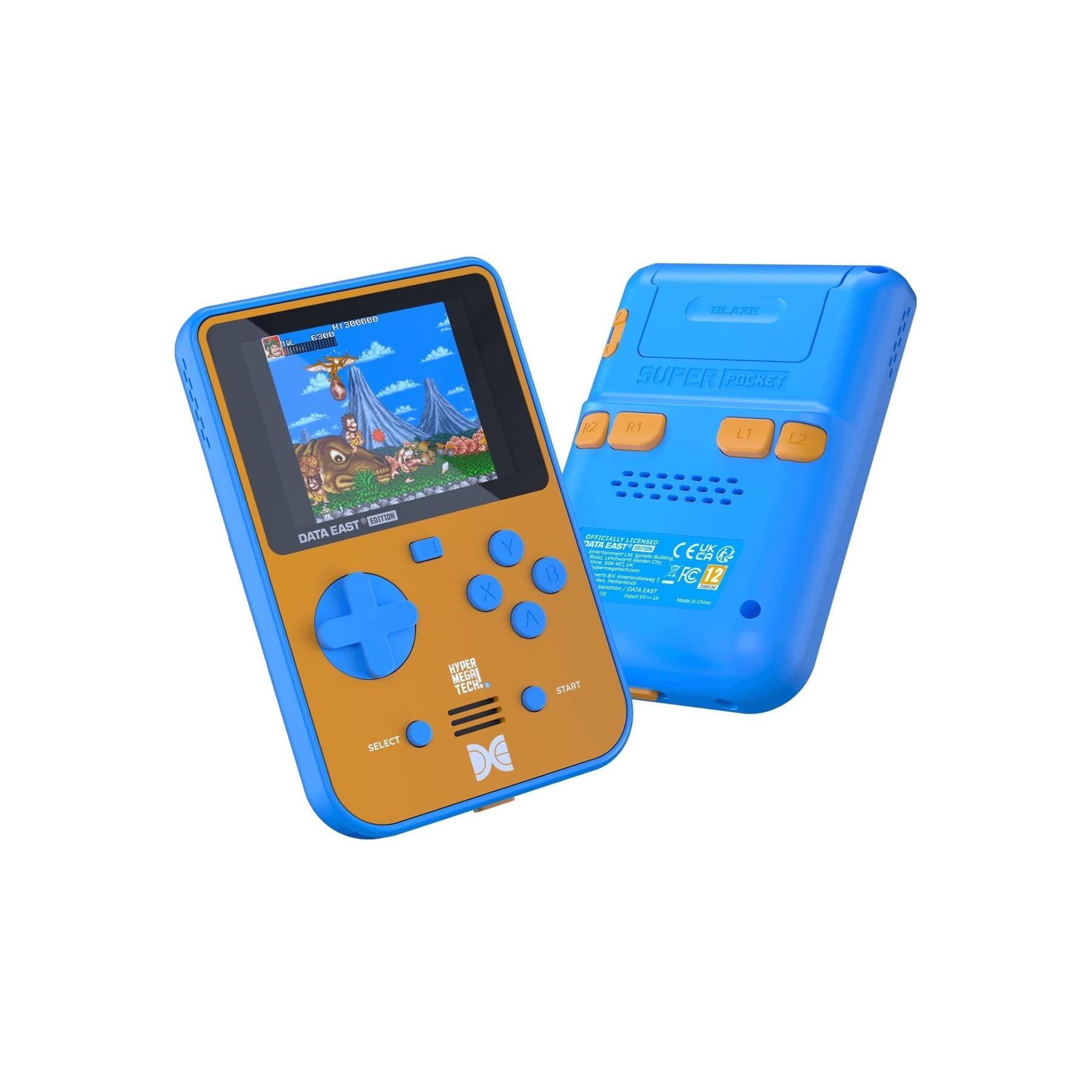 Consola HyperMegaTech! Super Pocket Data East Editi