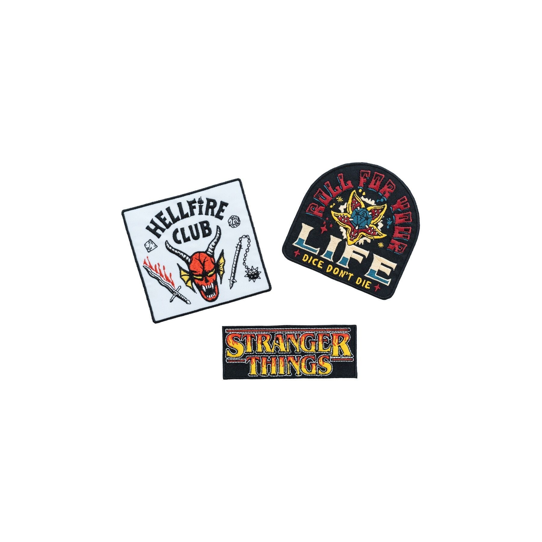 Set 3 Parches Stranger Things