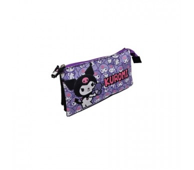 Portatodo Kuromi Hello Kitty Triple