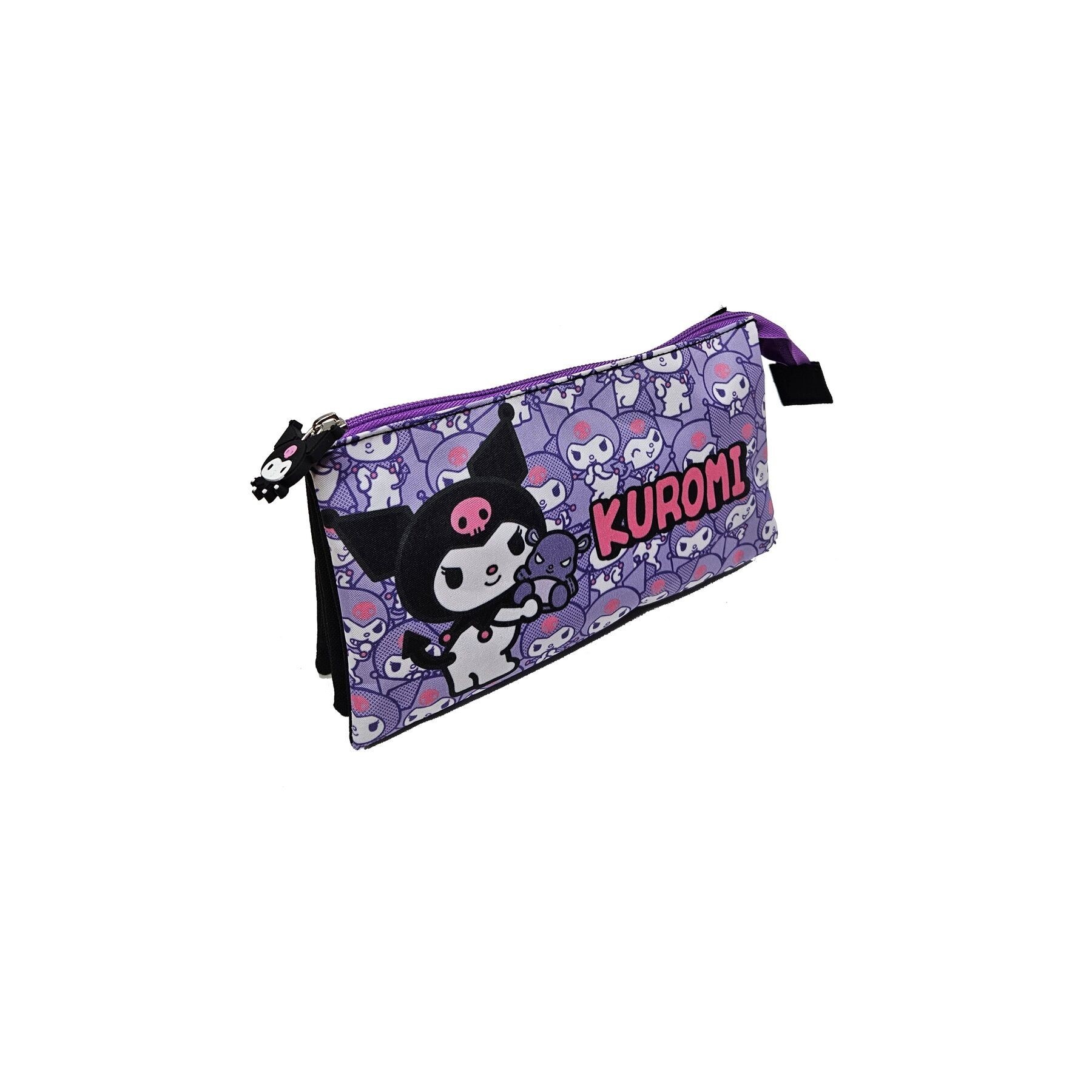 Portatodo Kuromi Hello Kitty Triple
