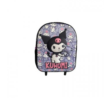 Trolley 3D Kuromi Hello Kitty 32Cm